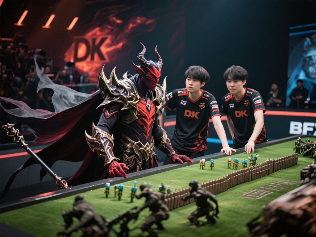 DK 2-1 BFX:剑魔不倒,决胜局前期缜密布局助力取胜 DK通过上路剑魔的稳定发育,以及下路双人